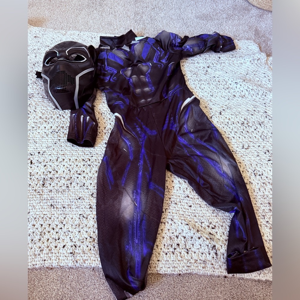 Disney Blackpanther Costume - Black and Blue